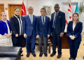 Dışişleri Bakanı Ertuğruloğlu, IPHRC Başkanı Dr. Guida’yı kabul etti