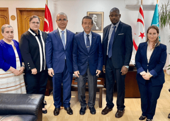 Dışişleri Bakanı Ertuğruloğlu, IPHRC Başkanı Dr. Guida’yı kabul etti