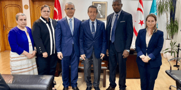 Dışişleri Bakanı Ertuğruloğlu, IPHRC Başkanı Dr. Guida’yı kabul etti
