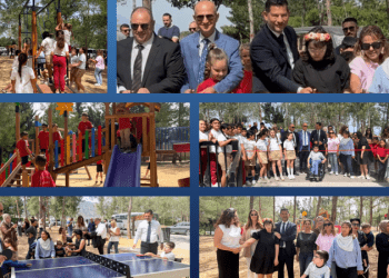 Çatalköy’de çocuklar için anlamlı proje; spor parkı hizmete açıldı