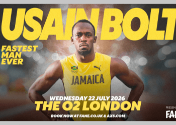 Dünyanın en hızlı adamı Usain Bolt, 22 Temmuz’da The O2 Arena’da