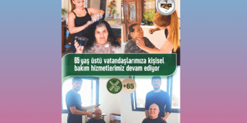Beyarmudu Belediyesi, 65 yaş üstü kişisel bakım desteğini sürdürüyor