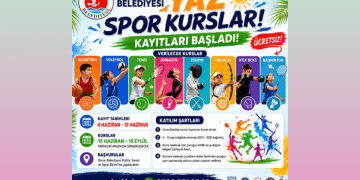 Girne Belediyesi ücretsiz yaz spor kursları kayıtları başladı
