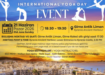 Girne’de, ‘Dünya Yoga Günü’ etkinliği düzenleniyor; herkese açık ve ücretsiz
