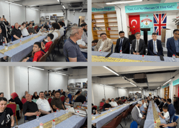 Londra’da Kahramanmaraşlılardan eski bayramlar tadında bayramlaşma