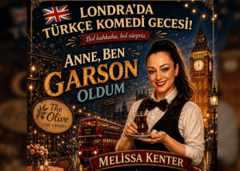 Melissa Kenter’in tek kişilik gösterisi, 19 Haziran’da, The Olive Cafe’de