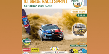 ‘Sinde Ralli Sprint’ heyecanı 14 Haziran’da İnönü’de