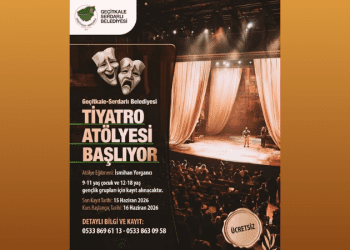 Geçitkale-Serdarlı Belediyesi ücretsiz tiyatro atölyesi başlatıyor