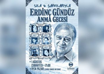 ‘Erdinç Gündüz Anma Gecesi’, 1 Ağustos’ta, İplik Pazarı Erdinç Gündüz Meydanı’nda