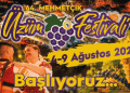 64. Mehmetçik Üzüm Festivali için geri sayım başladı