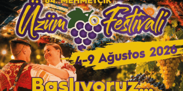 64. Mehmetçik Üzüm Festivali için geri sayım başladı