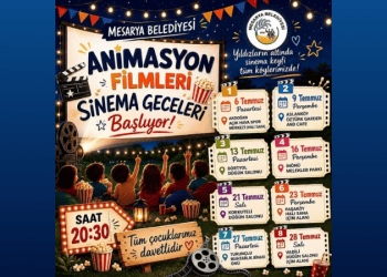 Mesarya Belediyesi Animasyon Filmleri Sinema Geceleri Başlıyor