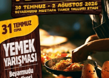 Beyarmudu Patates Festivali’nde yemek yarışması heyecanı