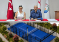 Tatlısu’da, ücretsiz tenis kortu ve modern yeşil alan projesi imzalandı