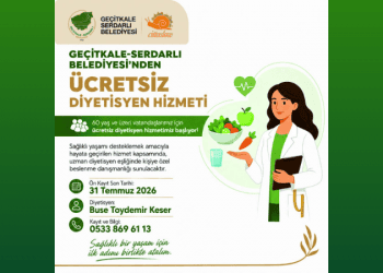 Geçitkale-Serdarlı Belediyesi’nden 60 yaş üzerindekilere ücretsiz diyetisyen