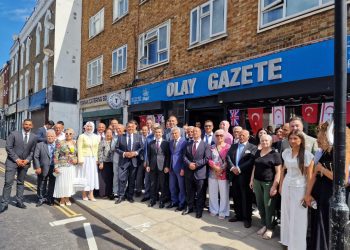 Olay Gazetesi’ne, Türkiye Cumhuriyeti Londra Büyükelçisi ve Başkonsolosu’ndan tarihi ziyaret