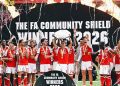 Arsenal, 18. kez Community Shield’ı kazandı