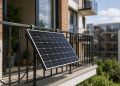 İngiltere’de fişe takılan balkon güneş panelleri ilk kez satışa çıkıyor