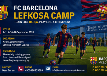 Dünyanın önde gelen futbol kulüplerinden Barcelona,Kuzey Kıbrıs’ta kamp düzenledi