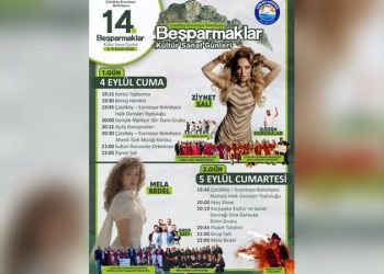 Ziynet Sali, Mela Bedel ve Grup Salı, ‘Beşparmaklar Kültür Sanat Günleri’nde
