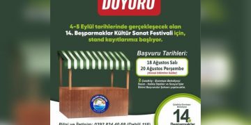 14. Beşparmaklar Kültür Sanat Festivali için stant başvuruları başladı