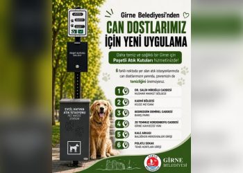Girne Belediyesi’nden can dostlarımız için yeni uygulama!