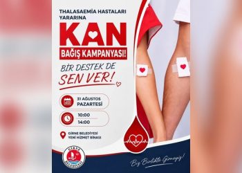 Thalassaemia hastaları yararına ‘kan bağışı’ kampanyası düzenleniyor