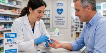 NHS, eczanelerde ücretsiz kolesterol testi başlatıyor
