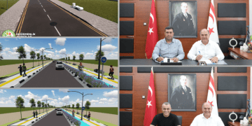 Değirmenlik Akıncılar Belediyesi’nde, Cadde Dönüşüm Projesi için imzalar atıldı
