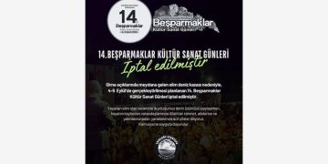 Beşparmaklar Kültür Sanat Günleri iptal edildi