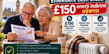 Emeklilere ekim öncesi £150 enerji indirimi uyarısı