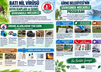 Girne Belediyesi, Batı Nil Virüsü’ne karşı alınması gereken önlemleri açıkladı