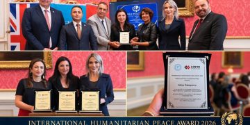 Hülya Özkoyuncu’ya, International Humanitarian Peace Award’dan özel ödül