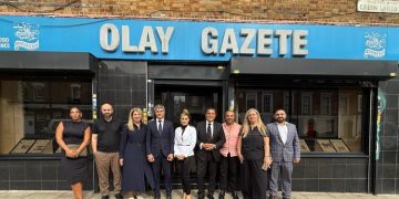 GİSİAD temsilcilerinden, OLAY GAZETESİ’ne nezaket ziyareti