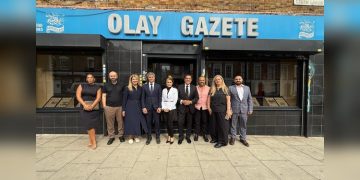 GİSİAD temsilcilerinden, OLAY GAZETESİ’ne nezaket ziyareti