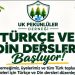 Londra’da Türkçe ve Din Dersleri Başlıyor