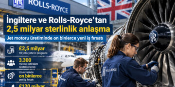 İngiltere hükümeti ile Rolls-Royce arasında yeni anlaşma: On binlerce kişiye istihdam hedefi