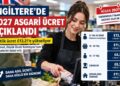 2027 asgari ücretleri açıklandı: Saat ücreti 13,21 sterline yükseliyor