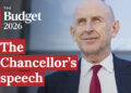 Budget 2026 speech as delivered by Chancellor John Healey