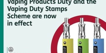 New Vaping Products Duty comes into force from 1 October 2026