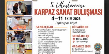 5. Uluslararası Karpaz Sanat Buluşması başladı; Sergi 10 Ekim’de açılacak