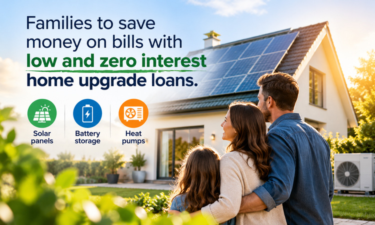 Warm Homes Loan: Güneş paneli ve ısı pompası için faizsiz kredi